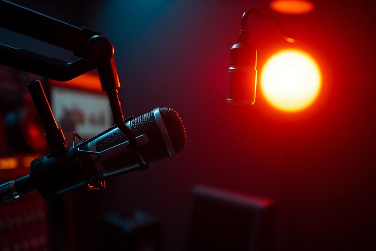 Radio broadcast booth